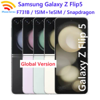 Samsung Galaxy Z Flip5 Z Flip 5 5G F731B Global Version Original 6.7" AMOLED 8GB 256/512GB NFC Foldable 95% New Cell Phone