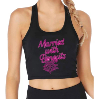 Upside Down Pineapple Married With Benefits Design Sexy Crop Top Swinger Playful Lifestyle Tank Top Hotwife Flirting Camisole