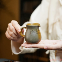 【暢陶】宜興紫砂紫砂杯李建軍全手工柴燒香遠益清公道杯130cc