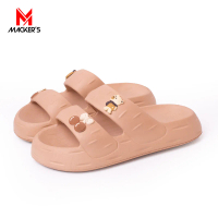[MACKER'S] 2327 Sandal Wanita Jelly Sol Tebal Ringan Empuk Sandal Karet Fashionable