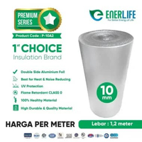ENERLIFE PREMIUM Peredam Panas Atap Rumah Exclusive 10mm Harga Per Meter
