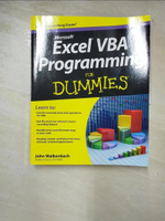 【書寶二手書T9／電腦_DOF】Excel VBA Programming for Dummies_Walkenbach, John