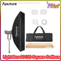 Aputure Light Box 30120 Square Softbox Standard Bowens Mount for Aputure LS120dII 300dII 300x Amaran 60x/60d/100d/200d/100x/200x