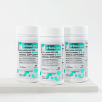 DrBioCare Collagen 3 bottle Vitamin & Mineral VB & Multivitamin Contains Vd3 VC Probiotics VE Health