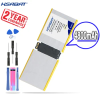 New Arrival [ HSABAT ] 4800mAh P21G2B Replacement Laptop Battery for Surface RT 2 II RT2 Tablet MH29581 2ICP3/97/106