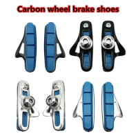 Carbon fiber wheel brake shoes Replaceable noise reduction road bike carbon C clamp brake pad for brompton carbon rim brake