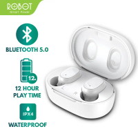Robot Wireless Earphone Bluetooth Airbuds T20 Stereo Original Airpods