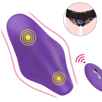 Panties Vibrator For Couple Adult Sex Toy Wireless Remote Portable Clitoral Stimulate Invisible Vibrating Eggs Sex Toy For Women