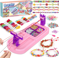 Cmiolacuna Friendship Bracelet Making Kit for Girls Ages 8-12 Loom Maker
