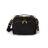 TUMI VOYAGEUR Teghan Crossbody Bag - Crossbody Bag Black Gold