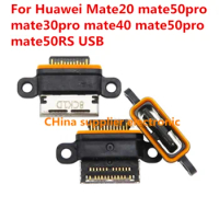 10-100pcs For Huawei Mate20 mate50pro mate30pro mate40 mate50pro mate50RS USB Charging Connector Plug Dock Socket Port tail plug