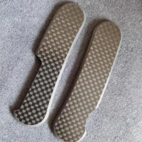 1 Pair Custom Made DIY Carbon Fibre Scales Handle for 85 mm Wenger Swiss Army Knife