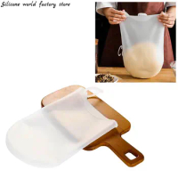 Silicone world 1.5/3KG Silicone Kneading Dough Bag Flour Mixer Bag Versatile Dough Mixer for Bread Pastry Pizza Kitchen Tools