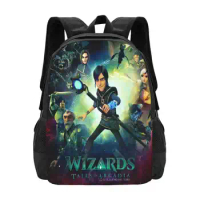 Tales Of Arcadia School Bag Big Capacity Backpack Laptop Tales Of Arcadia Animation Tv Series Tv Show