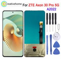 AMOLED LCD Screen For ZTE Axon 30 Pro 5G A2022 6.67 Inch 120Hz Display With Digitizer Full Assembly Replacement Part