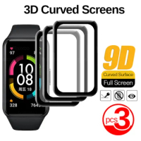 3pcs Protective Film Cover For Honor band 6 Huawei Watch 6 Watch Fit Smartwatch Screen Protector For Huawei Honor 6 (Not Glass)