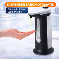 BerkahMall Jakarta Finether Soap Magic Tabung Dispenser Sabun Otomatis 400ml - AD-03
