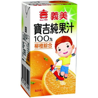 義美 寶吉純果汁- 柳橙綜合(125ml*6包/組) [大買家]
