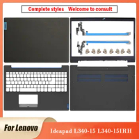 NEW For Lenovo Ideapad L340-15 L340-15IWL L340-15API Laptop LCD Back Cover Hinges Front Bezel Palmrest Bottom Case 15.6 Inch