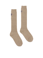 Long Socks Mrd Logo Darkbeige Navy