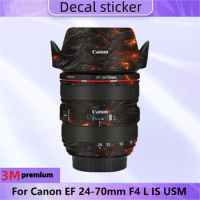 For Canon EF 24-70mm F4 L IS USM Lens Sticker Protective Skin Decal Film Anti-Scratch Protector Coat EF 24-70 4 F4 F/4 L