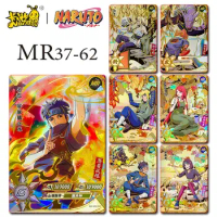 Kayou Naruto Genuine Mr-Series No. 37-62 Anime Characters Nohara Rin Jiraiya Uchiha Obito Collection Card Cartoon Toys
