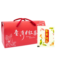 【新造茗茶】優選 台灣 頂級蜜香紅茶 茶包伴手禮盒 2.5gx30包(三峽/蜜香紅茶)