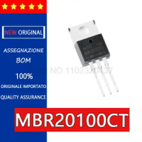 10pcs MBR20100CT B20100G TO-220 20A100V Schottky diode Schottky rectifier diodes, bridge field |