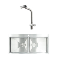 ซิงค์ 2 หลุม TEKA TQB 2B + TAP TW SS