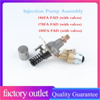 New 188FA 178FA 186FA Single Cylinder Air-cooled Diesel Engine Injection Pump Assembly with Solenoid Valve Injection Pump Parts