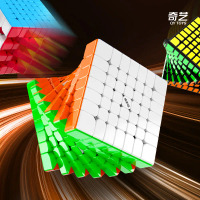 2026 New Qiyi Warrior 7x7 Magic Cube New Small Size High-Level UV Faceted 7x7 Magic Cube High Diffic
