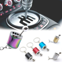 Universal Alloy Car Interior Suspension Keychain Coilover Spring Car Tuning Part Shock Absorber Keyring For JDM Racing Fans