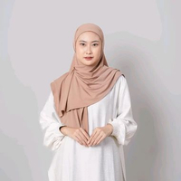Hijab Namira Segitiga Inner - Jersey Premium Mocca