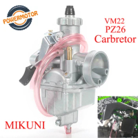High Performance Mikuni VM22 Carburetor PZ26 26mm Carb carburador ForCRF70 125 140 150 160cc XR50 Lifan YX SSR Horizontal Engine