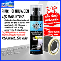 HYDRA Phục hồi nhuộm nhựa nhám đen nhám ngoại thất, dùng cho xe máy, xe ô tô, Hydra Restore Black, D