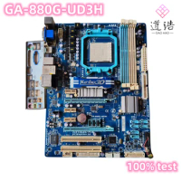 For Gigabyte GA-880G-UD3H Motherboard 16GB HDMI Socket AM3 DDR3 ATX 880G Mainboard 100% Tested Fully Work