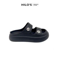 Hilo's - Slip On Wanita Strip Ban Dua Karet EVA
