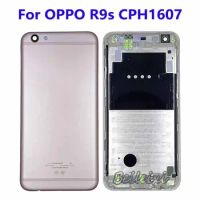 For OPPO R9 R9s R9 Plus R9s Plus R9M R9TM CPH1607 CPH1611 Metal Battery Cover Housing Case Durable Rear Door Battery Back Cover