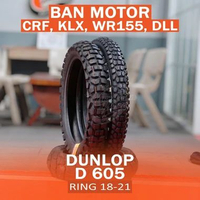 DUNLOP D 605 D605 300-21 4.60-18 Ban Trail Cross KLX CRF 250 - 460 18 410 18