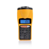 NEW CP-3007 Multifunctional LCD Ultrasonic Distance Meter Measure Range Finder With Laser Pointer House Use Digital Rangefinder
