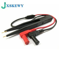 SMD SMT Test Leads Chip Component LCR Testing Tool Multimeter Tester Clip Meter Pen Lead Probe Tweezers Capacitor Resistance