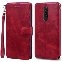 For Xiaomi Redmi 8 Case Redmi 8A Cover Soft Leather Wallet Flip Case For Xiaomi Redmi 8A Redmi 8 Phone Case With Card Holder