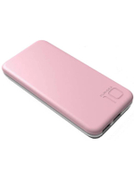 เพาเวอร์แบงค์ (10,000mAh, สีขาว/ชมพู) รุ่น S2