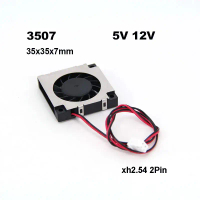 {Wring RUN} 3.5cm Silent 35mmx35mmx7mm DC 5V 12V Cooling Fan quite turbo blower Fan Module for 3D