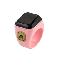 Smart Tasbih Ring Digital Counter LED – Cincin Penghitung Dzikir Modern Praktis & Rechargeable 18 pi