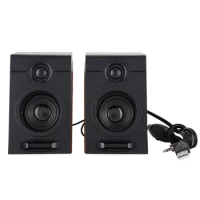 Heavy Bass Computer Speaker High Fidelity Sound Bookshelf Subwoofer Wireless USB2.0 Channel Audio Color Matching