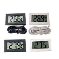 1pcs LCD Digital Thermometer for Freezer Temperature -50~110 degree Refrigerator Fridge Thermometer