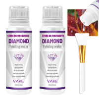 5d Diamond Painting Art Glue Permanent Hold Shine Effect Puzzle Sealer Sticky Diamond Embroidery Mosaic Glue Gel Accessories