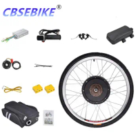 CBSEBIKE 20 Inch Ebike Rear Wheel High Speed Conversion Kit 48v1000w