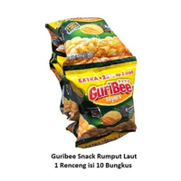 Guribee Snack Layers Rasa Rumput Laut | renceng isi 10 bks